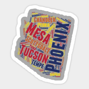 Arizona State Sticker